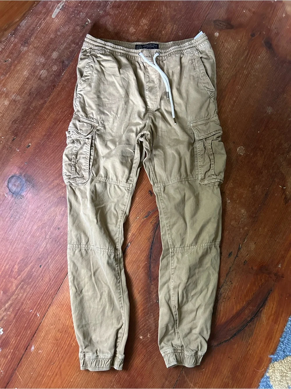 Men's Cargo Jogger Pants in Khaki